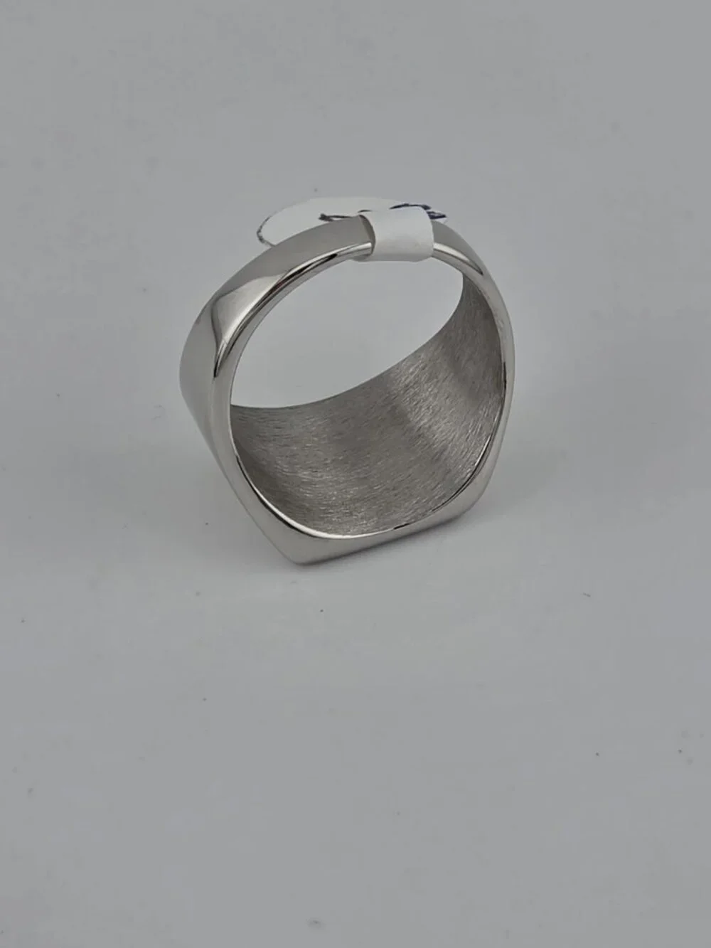 Brand New Sterling Silver 925 Square Design Ring
